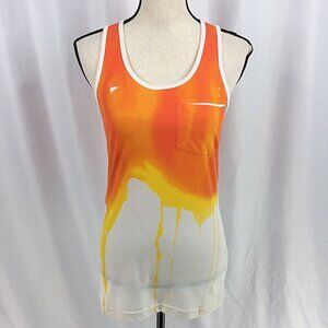 Nike Sportswear Tank Top Womens Size Large Slim Fit Scoop Neck Racerback Workout